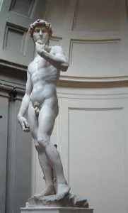 David - par Michel Ange (Piazza della Signoria, Florence)